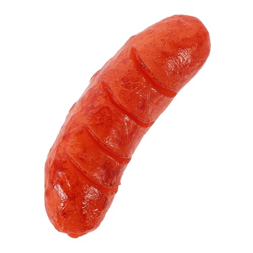JUMPLAWN Lebensechtes Hot Dog Modell aus PVC Flexible Künstliche Hot Dog Requisite Robustes Food Prop für Fotografie Restaurant Deko Lehrreiches Display Natürliches Aussehen JUMPLAWN Lebensechtes Hot Dog Modell aus PVC Flexible Künstliche Hot Dog Requisite Robustes Food Prop für Fotografie Restaurant Deko Lehrreiches Display Natürliches Aussehen von JUMPLAWN