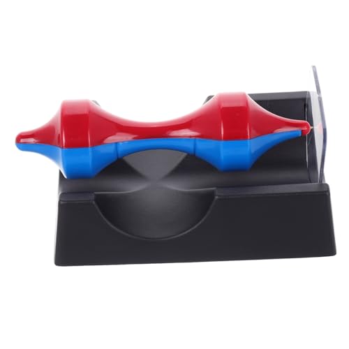 JUMPLAWN Magnetisches Schwebendes Gyroskop Kinetisches Schreibtischornament aus Langlebigem Kunststoff und Fördert Geschicklichkeit und Koordination Stabiler Spin für Büro und Zuhause von JUMPLAWN