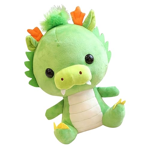 JUMPLAWN Maskottchen-drachenpuppe Drachenplüschpuppe Ausgestopfter Drache Maskottchen-drachenmodell Plüsch-Drachen- Neujahrsmaskottchen Plüschdrache Pp Baumwolle Green JUMPLAWN Maskottchen-drachenpuppe Drachenplüschpuppe Ausgestopfter Drache Maskottchen-drachenmodell Plüsch-Drachen- Neujahrsmaskottchen Plüschdrache Pp Baumwolle Green von JUMPLAWN