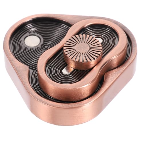 JUMPLAWN Metall Fidget Slider Fidget Aus Langlebigem Material Stressabbauendes Sinnesspielzeug Für Büro Schule Und Unterwegs Für Erwachsene Zur Angstlinderung von JUMPLAWN