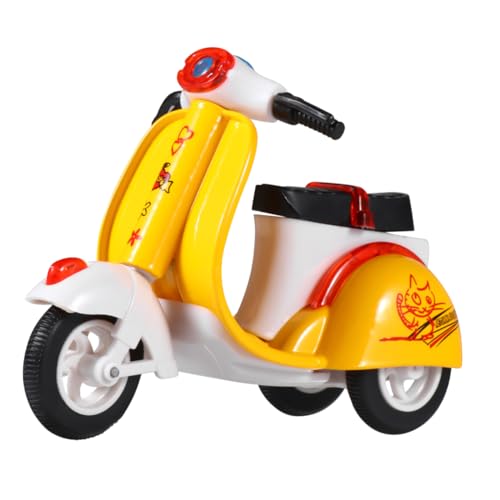 JUMPLAWN Mini Alloy Motorradmodell Rückzieh für Robuste Legierung Sammlung für Geburtstags Fördert Kreatives Spiel und Sprachentwicklung Sicher von JUMPLAWN