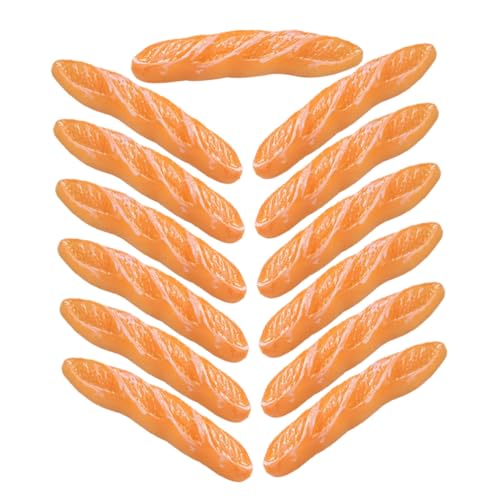 JUMPLAWN Mini Brotmodelle Realistische Mini Bäckerei Brotmodelle Für Puppenhäuser DIY Dekorative Requisiten Mini Hausornament Für Kreative Bastelprojekte von JUMPLAWN