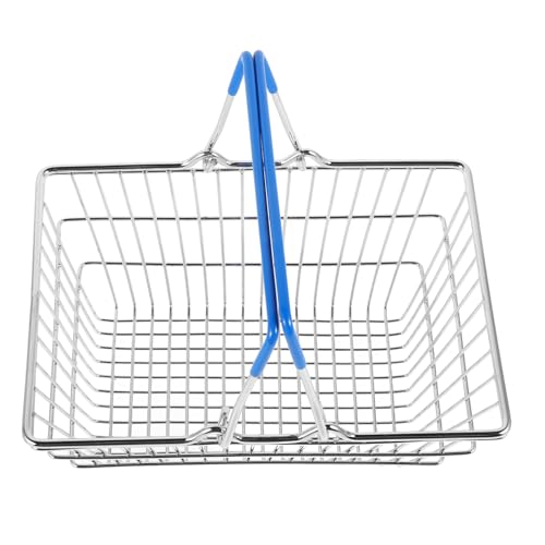 JUMPLAWN Mini Einkaufswagen für Metallkorb zur Spielzeugaufbewahrung Vielseitiger Aufbewahrungshalter für Rollenspiele und Heimdekoration für Kinderzimmer und Kreative Nutzung JUMPLAWN Mini Einkaufswagen für Metallkorb zur Spielzeugaufbewahrung Vielseitiger Aufbewahrungshalter für Rollenspiele und Heimdekoration für Kinderzimmer und Kreative Nutzung von JUMPLAWN