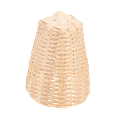 JUMPLAWN Mini Bambuskorb Puppenhaus Zubehör Kleiner Gewebter Korb Für Wäsche Und Dekoration Praktischer Mini-picknickkorb Mit Kehrschaufel-Design Vielseitig Einsetzbar Und Einfach Zu von JUMPLAWN