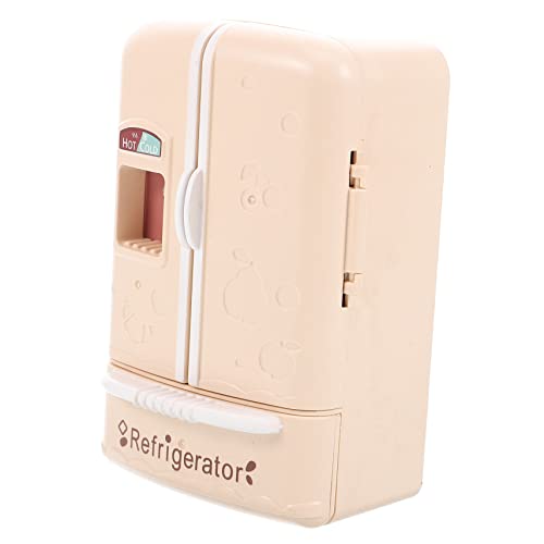 JUMPLAWN Mini-Kühlschrank-Modell tun so, als würden sie Minikühlschrank zum Basteln Miniatur-Dinge Puppenhaus-Miniaturen Mini Möbel Abs Beige JUMPLAWN Mini-Kühlschrank-Modell tun so, als würden sie Minikühlschrank zum Basteln Miniatur-Dinge Puppenhaus-Miniaturen Mini Möbel Abs Beige von JUMPLAWN