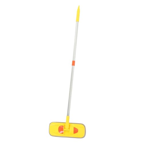 JUMPLAWN Mini-Mopp kinderzimmer kinderbesen Mini Wischmopp Rollenspielzeug klein staubsaugen Mädchen Rollenspielzubehör Chenille-Mopp- Plastik Yellow von JUMPLAWN