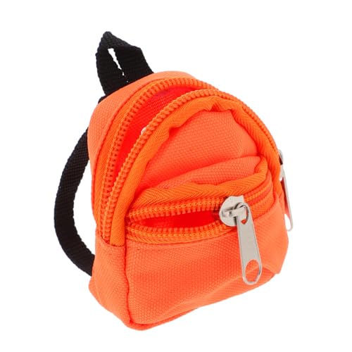 JUMPLAWN Mini Puppenrucksack Für Puppenhaus Dekoration Und Fotografie Mini Schultaschen Modell Handliches Zubehör Für Kreative Spielwelten von JUMPLAWN