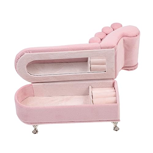 JUMPLAWN Sofa Schmuck Aufbewahrungsbox Adorable Miniature Sofa Für Puppenhaus Dekoration Foto Requisiten Und Geschenkideen von JUMPLAWN