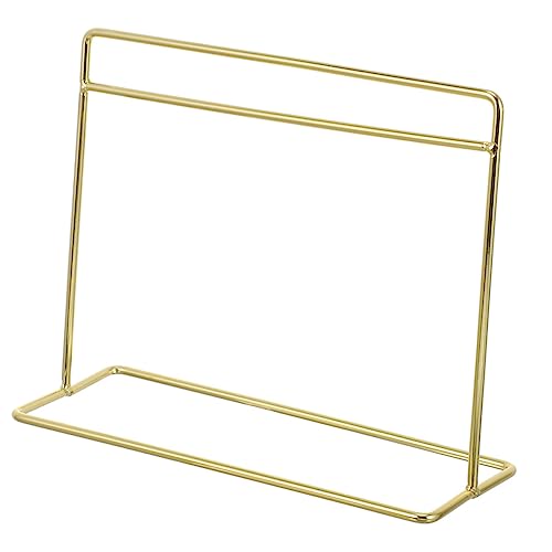 JUMPLAWN Miniatur Eisen Puppenhaus Garderobe Puppenhaus Zubehör Gold Farbe 25 * 21cm von JUMPLAWN