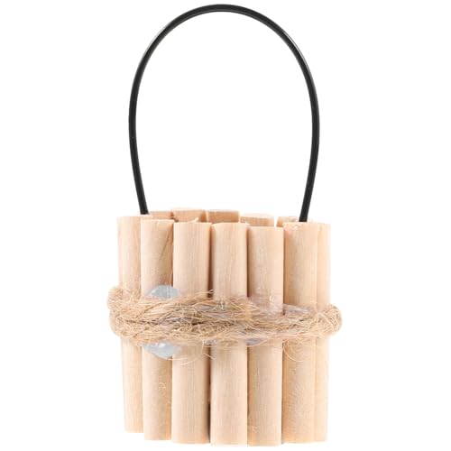 JUMPLAWN Mini -simulierter Holzwassereimer Möbel Für Realistisch Mädchen Zubehör Puppe Miniatur-Eimer-Ornament Miniaturspielzeug Kinderspielzeug Mini-holzeimer Eisen von JUMPLAWN