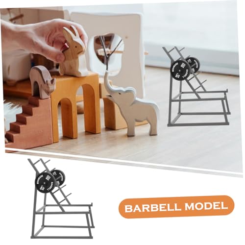 JUMPLAWN Miniatur Hantel Modellset Detailgetreues Fitness Teiliges Puppenhaus Zubehör Handgefertigt für Mini Haus Realistische Sportgeräte für DIY Landschaft und Puppenstube JUMPLAWN Miniatur Hantel Modellset Detailgetreues Fitness Teiliges Puppenhaus Zubehör Handgefertigt für Mini Haus Realistische Sportgeräte für DIY Landschaft und Puppenstube von JUMPLAWN