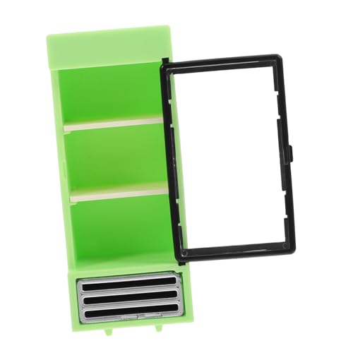 JUMPLAWN Miniatur Kühlschrank Modell Einflammig Langlebig Puppenhaus Möbel Dekoration DIY Miniatur Küche Zubehör für Puppenhaus Szenen von JUMPLAWN