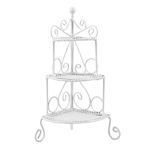 JUMPLAWN Kleiner Lagerregal für Puppenhaus Eisenkunst Rack Miniatur Kleines Haus Zubehör für Kreative Gestaltung JUMPLAWN Kleiner Lagerregal für Puppenhaus Eisenkunst Rack Miniatur Kleines Haus Zubehör für Kreative Gestaltung von JUMPLAWN