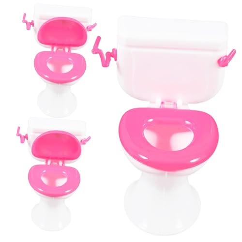 JUMPLAWN 3stücke Teiliges Mini-toiletten-spielzeugset Für Puppenhäuser Bunte Badezimmermöbel Mit Realistischem Design Für Miniaturmodelle Vielseitig Einsetzbar Und Leicht JUMPLAWN 3stücke Teiliges Mini-toiletten-spielzeugset Für Puppenhäuser Bunte Badezimmermöbel Mit Realistischem Design Für Miniaturmodelle Vielseitig Einsetzbar Und Leicht von JUMPLAWN