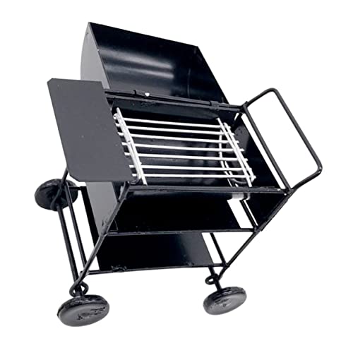 JUMPLAWN Modell Miniatur Barbecue Cart Und Detailgetreu Für Mini Hausdekoration Für Kreative Spielideen Und Puppenhaus Zubehör JUMPLAWN Modell Miniatur Barbecue Cart Und Detailgetreu Für Mini Hausdekoration Für Kreative Spielideen Und Puppenhaus Zubehör von JUMPLAWN