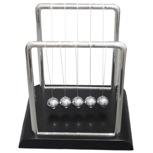 JUMPLAWN Newton Ball Dekoration aus Metall Einzigartiges Desktop Schmuckhandwerk für Büro Schlafzimmer Wohnzimmer zur Stressreduktion und Kreativen Gestaltung von JUMPLAWN