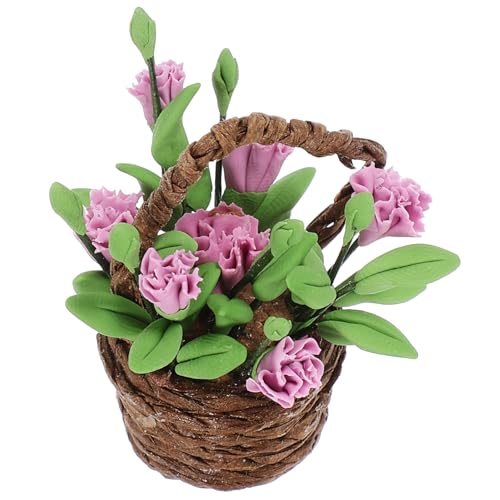 JUMPLAWN Miniatur-blumenkorb-Figur Künstliche Blumen Modell Zur Dekoration Handgefertigte Miniatur-Ornamente Für Jungen Und Mädchen JUMPLAWN Miniatur-blumenkorb-Figur Künstliche Blumen Modell Zur Dekoration Handgefertigte Miniatur-Ornamente Für Jungen Und Mädchen von JUMPLAWN
