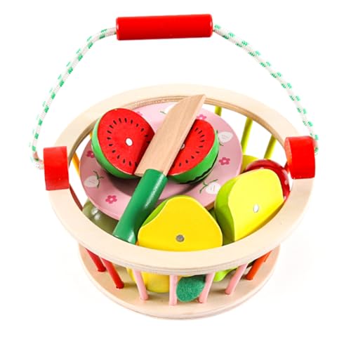 JUMPLAWN Pädagogisches Früchtesspielzeug Aus Inklusive Bunter Schneidbarer Obstspielzeuge Für Kognitive Spiel Und Lernhilfe Für Kleinkinder Rollenspielküche JUMPLAWN Pädagogisches Früchtesspielzeug Aus Inklusive Bunter Schneidbarer Obstspielzeuge Für Kognitive Spiel Und Lernhilfe Für Kleinkinder Rollenspielküche von JUMPLAWN