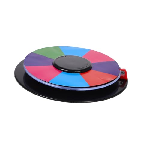 JUMPLAWN Party Supply Rotierendes Preisrad Doppelseitiges für Spiele Veranstaltungen und Feiern Beschreibbar für Schulprojekte und Gewinnspiele von JUMPLAWN