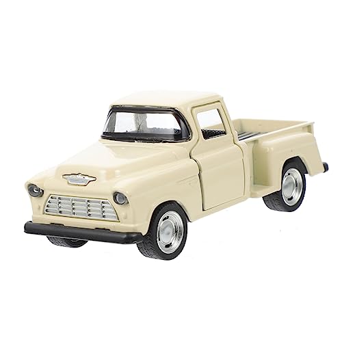 JUMPLAWN Pickup-Truck-Modell Miniatur-LKW -Pick-up-Truck Spielzeuglastwagen Spielzeugauto bastelset basteln für LKW-Fahrzeugmodell Miniaturauto Legierung Beige von JUMPLAWN
