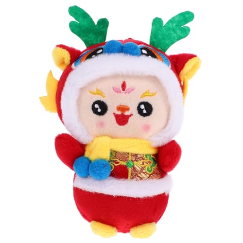JUMPLAWN Plüsch Drache Hängespielzeug Chinesischer Drache Als Neujahrsdekoration Für Zuhause Und Auto Kuscheliges Stofftier Für Männer Und Frauen JUMPLAWN Plüsch Drache Hängespielzeug Chinesischer Drache Als Neujahrsdekoration Für Zuhause Und Auto Kuscheliges Stofftier Für Männer Und Frauen von JUMPLAWN