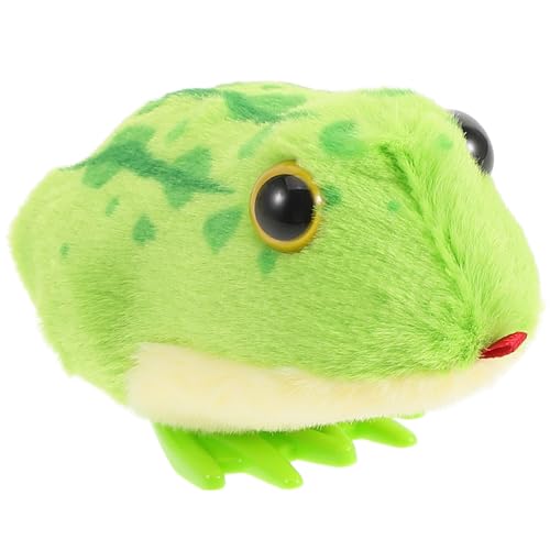 JUMPLAWN Plüsch Frosch für Junge Mädchen Springendes Tier für Kleinkinder Sanftes Kuscheltier Fördert Motorische Fähigkeiten und Neugeborene als für Jahre JUMPLAWN Plüsch Frosch für Junge Mädchen Springendes Tier für Kleinkinder Sanftes Kuscheltier Fördert Motorische Fähigkeiten und Neugeborene als für Jahre von JUMPLAWN