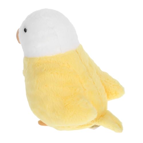 JUMPLAWN Plüsch Papagei Kuscheltier Realistisches Vogelspielzeug Kuschelig Dekokissen für Kinderzimmer und Wohnzimmer für Geburtstage und Besondere Anlässe von JUMPLAWN