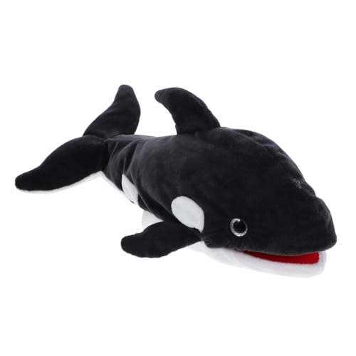 JUMPLAWN Plüsch Wal Handpuppe Interaktive Stofftier Handpuppe für Fördert Kreativität Kommunikation Fantasie für Geschichtenerzählen Rollenspiele Hochwertiges JUMPLAWN Plüsch Wal Handpuppe Interaktive Stofftier Handpuppe für Fördert Kreativität Kommunikation Fantasie für Geschichtenerzählen Rollenspiele Hochwertiges von JUMPLAWN