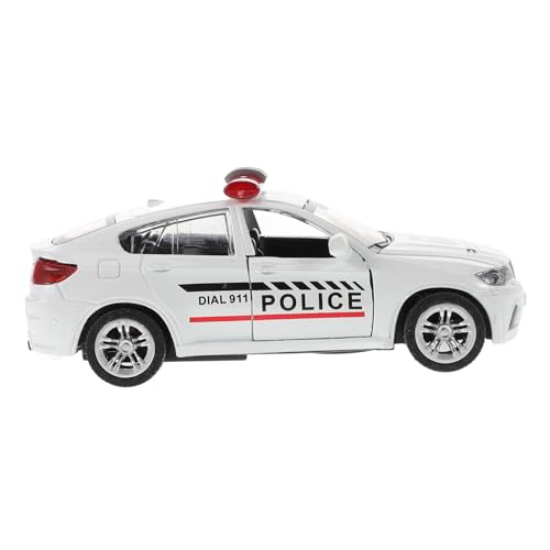 JUMPLAWN Realistisches Miniatur-polizeiauto Modellauto Im Maßstab 32 Ideal Für Jungen Und Mädchen Zum Spielen Und Sammeln JUMPLAWN Realistisches Miniatur-polizeiauto Modellauto Im Maßstab 32 Ideal Für Jungen Und Mädchen Zum Spielen Und Sammeln von JUMPLAWN