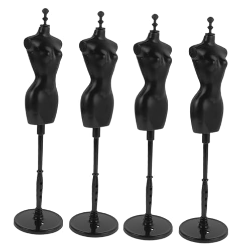 JUMPLAWN Puppen Mannequins Abnehmbare Modepuppen Kleiderständer Aus Kunststoff Für Hochzeitskleider Und Mini Zur Präsentation Von Puppenkleidung von JUMPLAWN