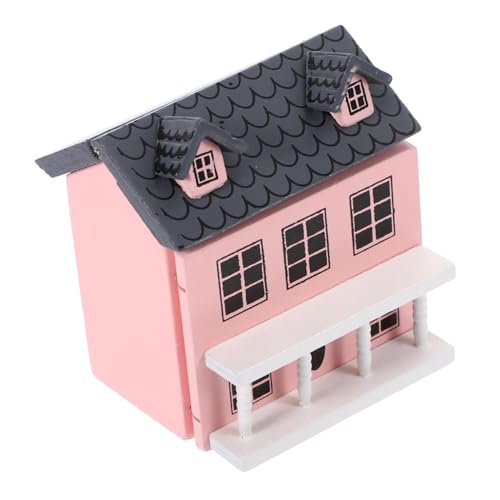 JUMPLAWN Puppenhaus Mini Möbel Puppenhaus Miniatur Puppenhaus Bausatz Miniatur Weihnachtsdorf Niedliche Mini Puppenhaus Fenster Kleines Minihaus Puppenhaus Familie Mädchen Rosa Birke JUMPLAWN Puppenhaus Mini Möbel Puppenhaus Miniatur Puppenhaus Bausatz Miniatur Weihnachtsdorf Niedliche Mini Puppenhaus Fenster Kleines Minihaus Puppenhaus Familie Mädchen Rosa Birke von JUMPLAWN