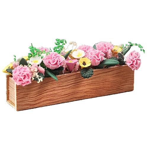 JUMPLAWN Miniatur Blumenbeet Dekorativer Blumentopf Für Puppenhaus Garten Realistische Gartenlandschaft Handgefertigte Pflanze Für Kreatives Spielen Sicheres Material Für Kinderzimmer JUMPLAWN Miniatur Blumenbeet Dekorativer Blumentopf Für Puppenhaus Garten Realistische Gartenlandschaft Handgefertigte Pflanze Für Kreatives Spielen Sicheres Material Für Kinderzimmer von JUMPLAWN