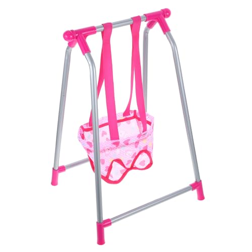 JUMPLAWN Puppenschaukel Puppenhaus Dekoration Mini Schaukel Requisite für Mikrolandschaften und DIY Bastelarbeiten Langlebig und Kreativ von JUMPLAWN