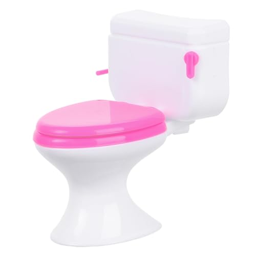 JUMPLAWN Miniatur-badezimmerset Für Puppen Weiß Spielzeug Mini-Toilette Kompakt Und Leicht Für Puppenhaus-Dekoration JUMPLAWN Miniatur-badezimmerset Für Puppen Weiß Spielzeug Mini-Toilette Kompakt Und Leicht Für Puppenhaus-Dekoration von JUMPLAWN