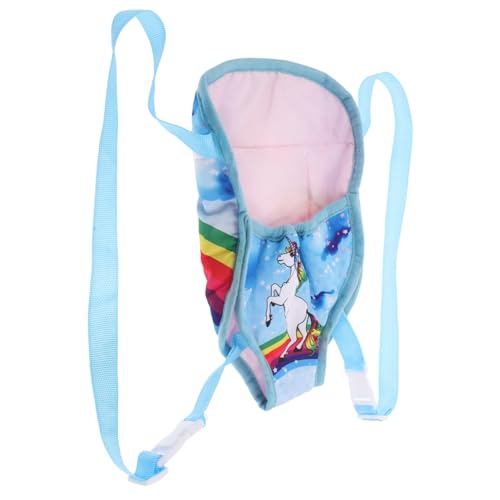 JUMPLAWN Doll Carrier Mit Verstellbaren Trägern Puppen Süßer Und Weicher Rucksack Für Rollenspiele Und Reisen Geeignet Für Puppenzubehör JUMPLAWN Doll Carrier Mit Verstellbaren Trägern Puppen Süßer Und Weicher Rucksack Für Rollenspiele Und Reisen Geeignet Für Puppenzubehör von JUMPLAWN