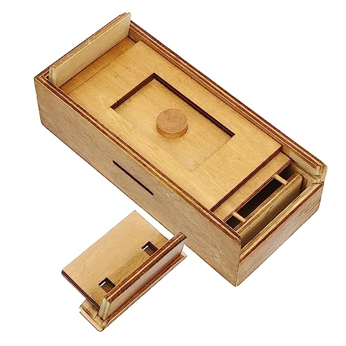 JUMPLAWN Puzzle Holzbox mit Geheimen Fächern Kreatives Rätselspielzeug für Fördert Logisches und Konzentration für Weihnachten und Geburtstage Langlebiges JUMPLAWN Puzzle Holzbox mit Geheimen Fächern Kreatives Rätselspielzeug für Fördert Logisches und Konzentration für Weihnachten und Geburtstage Langlebiges von JUMPLAWN