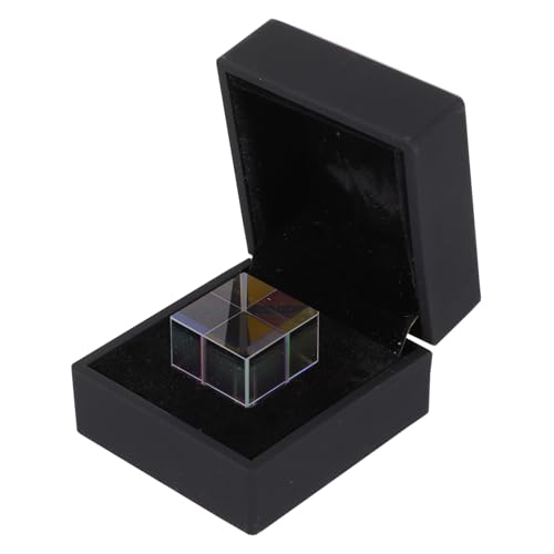JUMPLAWN Optisches Kristallglas Prisma Mit Aufbewahrungsbox Dekoratives Ornament Für Kreative Für Fotografie Und Physikalische Experimente Hohe Lichtdurchlässigkeit von JUMPLAWN