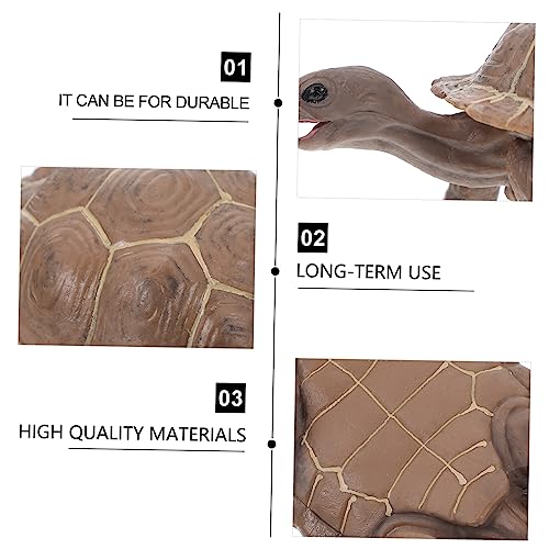 JUMPLAWN Realistisches Schildkrötenmodell Kunststoff Tier Figurine Dekoratives Lernspielzeug für Schreibtisch Schmuck Kreative Tierdarstellung JUMPLAWN Realistisches Schildkrötenmodell Kunststoff Tier Figurine Dekoratives Lernspielzeug für Schreibtisch Schmuck Kreative Tierdarstellung von JUMPLAWN