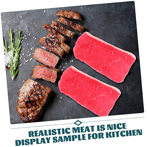 JUMPLAWN Realistisches Schweinefleisch Modell Lebensmittelecht Langlebig Wiederverwendbar Küchen Deko Fotorequisite für Laden Hochzeit Party JUMPLAWN Realistisches Schweinefleisch Modell Lebensmittelecht Langlebig Wiederverwendbar Küchen Deko Fotorequisite für Laden Hochzeit Party von JUMPLAWN
