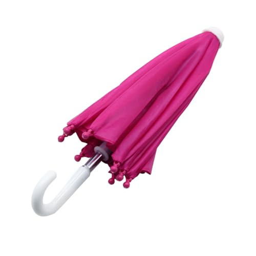 JUMPLAWN Regenschirm Deko für Puppenhaus Modell mit Stilvollem Design Perfektes Accessoire für Miniaturmöbel und Kreative DIY Projekte von JUMPLAWN