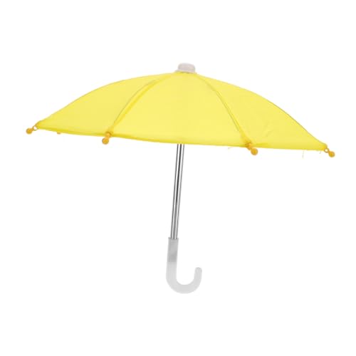JUMPLAWN Regenschirm für Puppen Puppenhaus Dekoration Robustes Rollenspielzubehör Stilvolles Accessoire für Kreative Spiele und Dekoration von JUMPLAWN