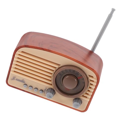 JUMPLAWN Retro -Radiomodell simuliertes Funkmodell winzige Funkgeräte dekorative winzige Radiomodelle Miniatur filigranes Mini-Radio kleine Funkfiguren Radiomodelldekor Plastik JUMPLAWN Retro -Radiomodell simuliertes Funkmodell winzige Funkgeräte dekorative winzige Radiomodelle Miniatur filigranes Mini-Radio kleine Funkfiguren Radiomodelldekor Plastik von JUMPLAWN
