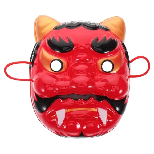 JUMPLAWN Rote Geistermaske Halloween-maske Cosplay-maske Cosplay-kostüm-requisiten Japanische -maske Maskenkostüm Cosplay -maske Lustig Ausgefallene Maske Masken Halloween Plastik JUMPLAWN Rote Geistermaske Halloween-maske Cosplay-maske Cosplay-kostüm-requisiten Japanische -maske Maskenkostüm Cosplay -maske Lustig Ausgefallene Maske Masken Halloween Plastik von JUMPLAWN