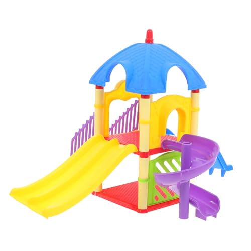 JUMPLAWN Rutschenspielzeug Kinderspielplatz Puppenhäuser Mini Kühlschrank Kinderspielzeughaus Figuren Miniatur Sandtisch Gebäude Spielplatzspielzeug Für Kleine Spielplatzmodelle JUMPLAWN Rutschenspielzeug Kinderspielplatz Puppenhäuser Mini Kühlschrank Kinderspielzeughaus Figuren Miniatur Sandtisch Gebäude Spielplatzspielzeug Für Kleine Spielplatzmodelle von JUMPLAWN