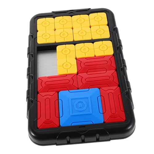 JUMPLAWN Schiebepuzzle Intelligentes Huarong Puzzle für Erwachsene Interaktives Lernspielzeug Gedächtnis und Logischem mit Verschiedenen Schwierigkeitsgraden für Altersgruppen von JUMPLAWN