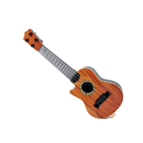JUMPLAWN Handgemachtes Kindergitarrenspielzeug Frühes Musikalisches Lernen Kunststoff-saiteninstrumente Imitationsgitarrenspielzeug Baby-Musikinstrument von JUMPLAWN