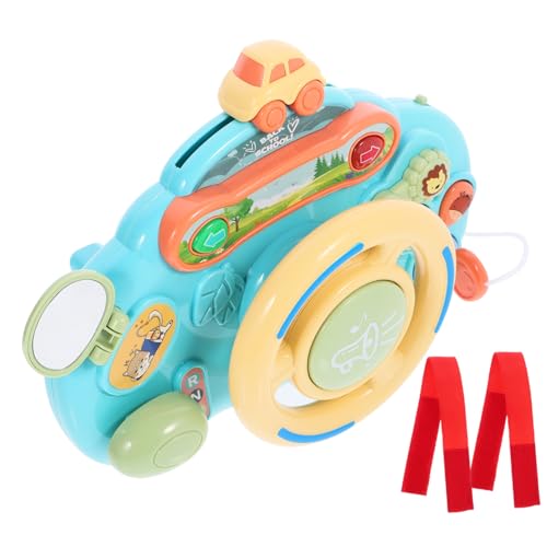 JUMPLAWN Simulation Lenkradspielzeug für Pädagogisches Fahren mit Musik und Interaktiven Funktionen für Kleinkinder Fördert Hand Auge Koordination und Kognitive JUMPLAWN Simulation Lenkradspielzeug für Pädagogisches Fahren mit Musik und Interaktiven Funktionen für Kleinkinder Fördert Hand Auge Koordination und Kognitive von JUMPLAWN