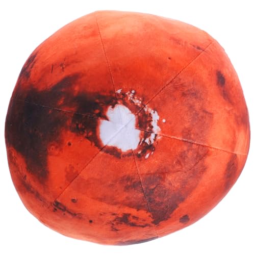 JUMPLAWN Simulation Planeten-Form-Kissen, Plüschkissen, Kugelförmiges Wurfkissen, Sofa-wurfkissen von JUMPLAWN