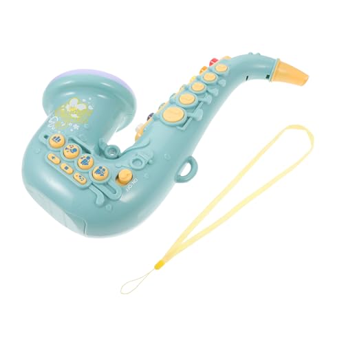 JUMPLAWN Simulation Saxophon für Tragbares Musikinstrument Bunten Knöpfen Fördert Fingerfertigkeit und Musikalisches Interesse Geeignet für Jungen und Mädchen JUMPLAWN Simulation Saxophon für Tragbares Musikinstrument Bunten Knöpfen Fördert Fingerfertigkeit und Musikalisches Interesse Geeignet für Jungen und Mädchen von JUMPLAWN