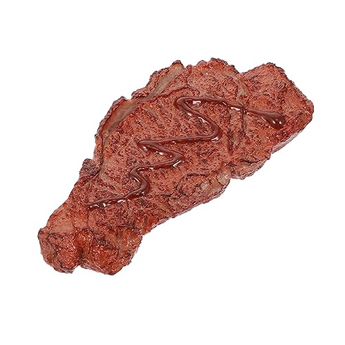 JUMPLAWN Simulation Steak für Künstliches Rindfleisch Modell für Dekoration und Fotografie Hochwertiges Plastik Realistisches Aussehen für Grill und Restaurant Displays JUMPLAWN Simulation Steak für Künstliches Rindfleisch Modell für Dekoration und Fotografie Hochwertiges Plastik Realistisches Aussehen für Grill und Restaurant Displays von JUMPLAWN